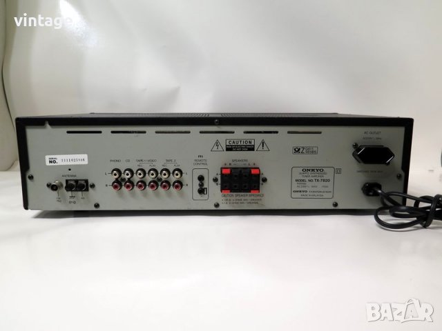 Onkyo TX-7820, снимка 6 - Ресийвъри, усилватели, смесителни пултове - 38306343