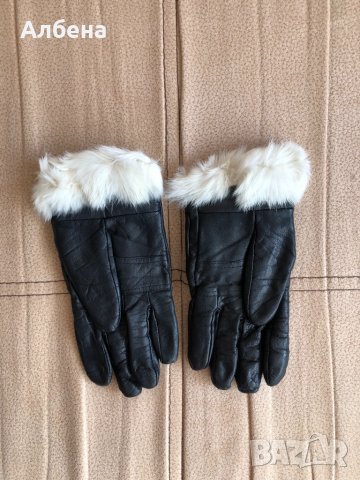 Дамски ръкавици естествена кожа, снимка 3 - Ръкавици - 22946314