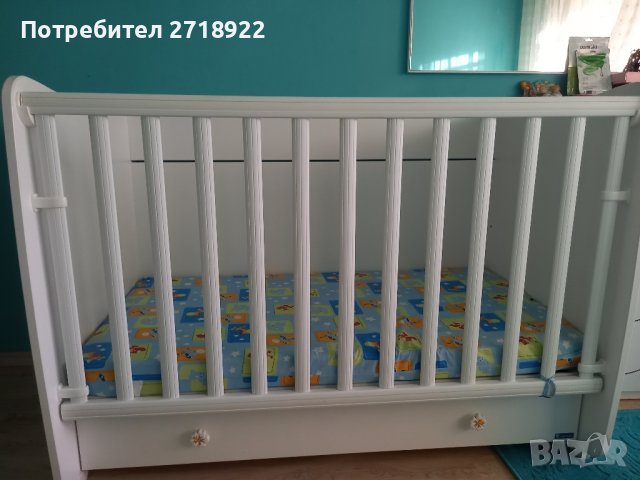 детско легло + бонус бебешко столче за кола, снимка 2 - Бебешки легла и матраци - 42453828