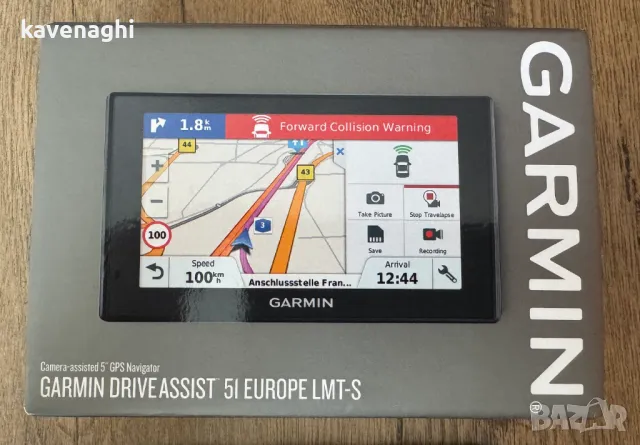 Продавам: GPS навигация Garmin DriveAssist 51 LMT-S EU с видеорегистратор, снимка 10 - Аксесоари и консумативи - 47621798