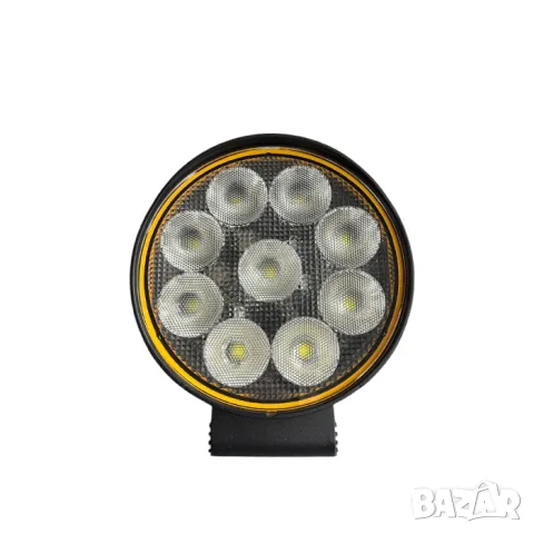 LED халоген 15 W с 9 диода 4.5 инча