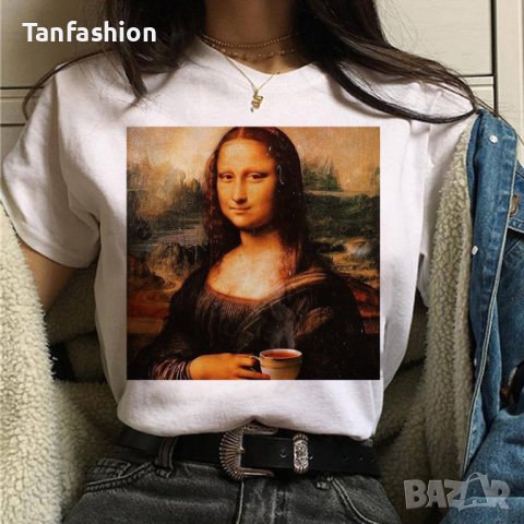 дамски интересни тениски, снимка 1