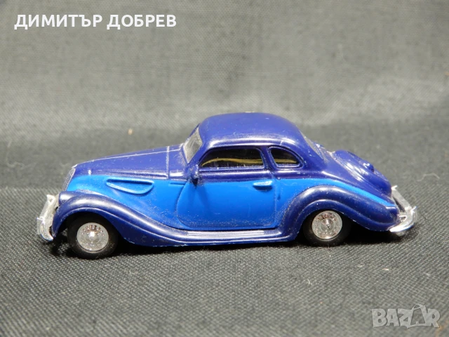 1/64 РЕТРО МЕТАЛНА КОЛИЧКА BMW 327 GRELL , снимка 2 - Колекции - 50506475