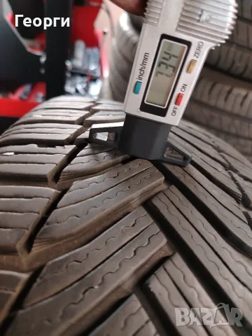 4бр.зимни гуми 215/60/16 Michelin, снимка 2 - Гуми и джанти - 56335532