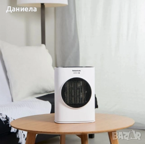 Керамичен отоплител Taurus Tropicano 7CR – 1500W, PTC технология, осцилация, защита от падане, снимка 2 - Отоплителни печки - 51589475