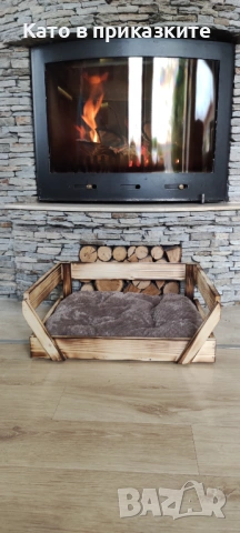 Дървено легло за коте и куче Диван за кучета и котки от дърво, снимка 9 - Други стоки за животни - 39524892