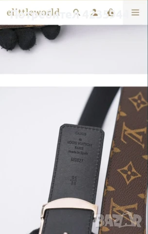 Louis vuitton оригинален колан , снимка 2 - Колани - 50488556
