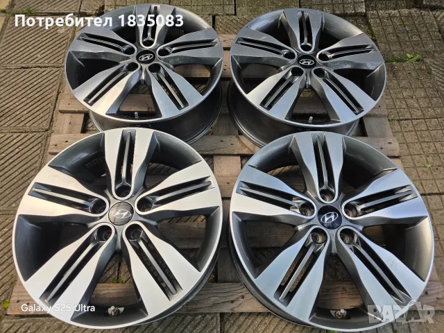 Лети джанти 18ки 5х114.3 Hyundai, Kia, снимка 2 - Гуми и джанти - 53342254