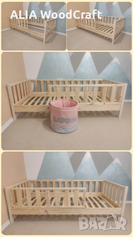 Детско легло с прегради | Модел: "МОНИ"