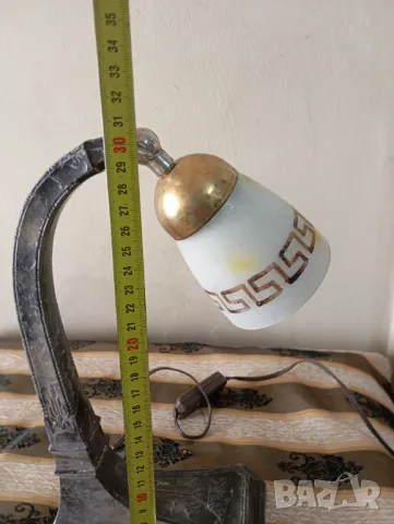 Настолна лампа арт деко, снимка 3 - Настолни лампи - 11997682