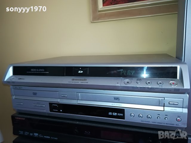 PANASONIC HDD/DVD ВНОС GERMANY 0608211113, снимка 9 - Плейъри, домашно кино, прожектори - 33739003