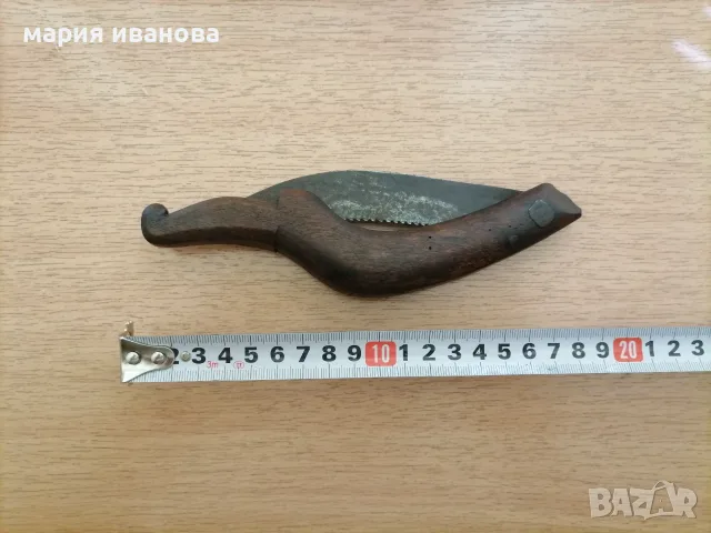 Стар възрожденски нож сойка, снимка 2 - Антикварни и старинни предмети - 55836992