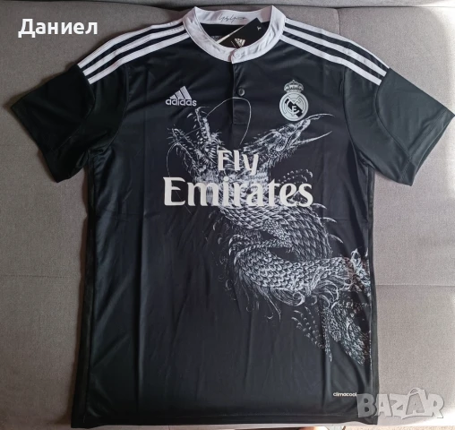 Реал Мадрид x Yohji Yamamoto - трети екип от сезон 2014-15, снимка 2 - Футбол - 50996038