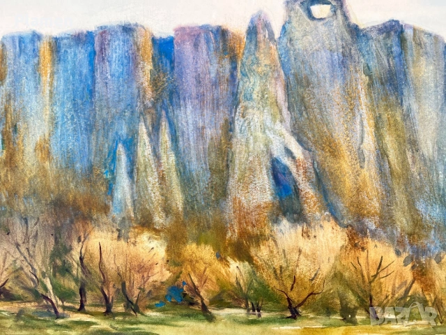 УНИКАТ КАРТИНА ПОДПИСАНА И ДАТИРАНА, снимка 3 - Картини - 54133814