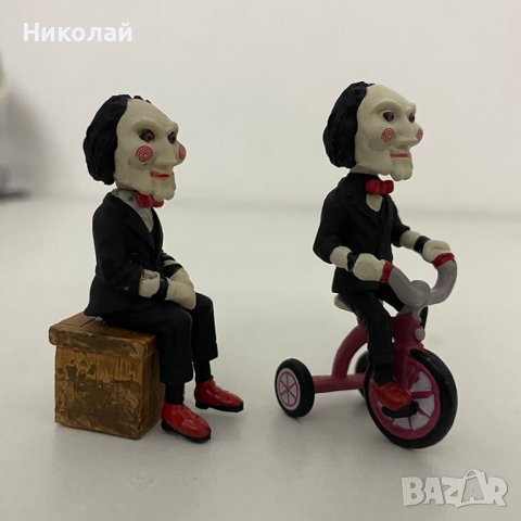 Екшън фигура SAW , убийствен пъзел , Джон Крамър , страшен филм, снимка 3 - Фигурки - 40196148