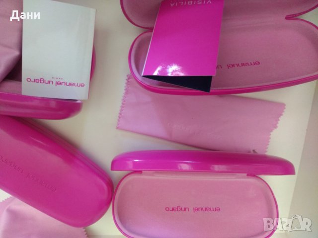 Калъф, кутия за очила Emanuel Ungaro Pink, снимка 3 - Слънчеви и диоптрични очила - 29894709