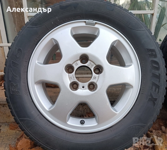 Джанти за Опел 15" 5x110+Гуми 195/65/15, снимка 5 - Гуми и джанти - 52360774