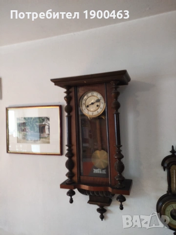 Hamburg American Clok.Гермснски стенен часовник., снимка 7 - Стенни часовници - 53886917