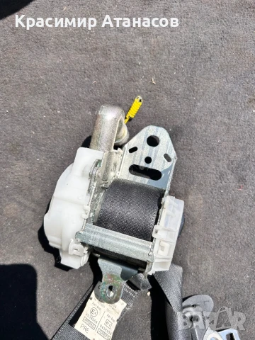 Предпазен колан преден ляв за Тойота Авенсис T27.7P2510-P, снимка 10 - Части - 46383354