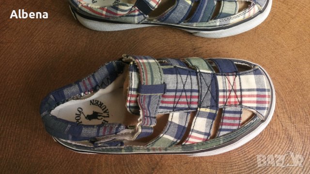 POLO RALPH LAUREN Размер EUR 26,5 / UK 10K детски сандали 150-13-S, снимка 3 - Детски сандали и чехли - 42371017