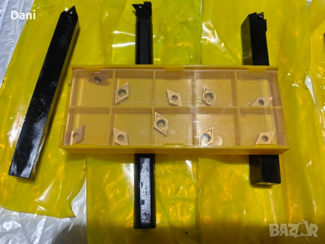 Комплект стругарски нож със сменяеми пластини,10мм. , снимка 2 - Стругове - 53280507