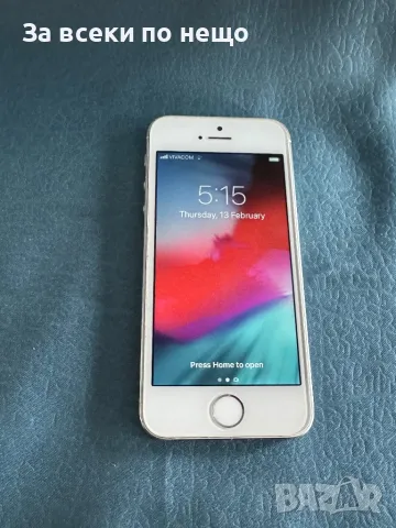 iphone 5s 16gb ОТКЛЮЧЕН! , Айфон 5s, снимка 1