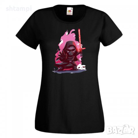 Дамска тениска Star Wars Kylo Ren  Игра,Изненада,Подарък,Геймър,, снимка 2 - Тениски - 36789011