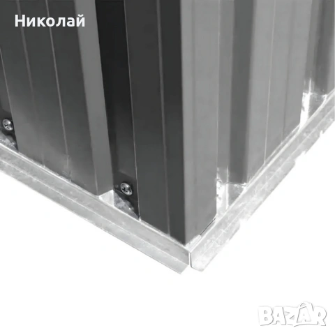 Метална градинска къща за инструменти с вентилация и заключване - малка, снимка 5 - Други инструменти - 53115501