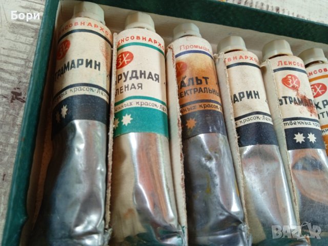 Маслени бои Ленинград 1951г / 3, снимка 3 - Антикварни и старинни предмети - 40878997