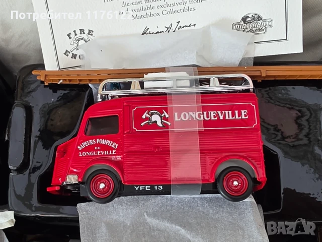 Matchbox Dinky MOY LE Models Of Yesteryear Fire Trucks Пожарни Мачбокс Ретро Модели Нови В Кутии, снимка 4 - Коли, камиони, мотори, писти - 50826900