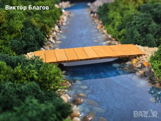 Картина от скандинавски мъх и епоксидна смола, снимка 5 - Картини - 53878637