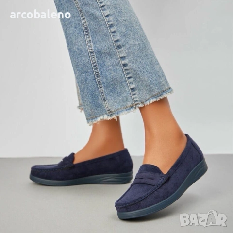 Дамски мокасини, 7цвята , снимка 8 - Дамски ежедневни обувки - 53225905