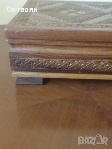 Дървена кутия за сигари/табакера, снимка 13 - Антикварни и старинни предмети - 53931615