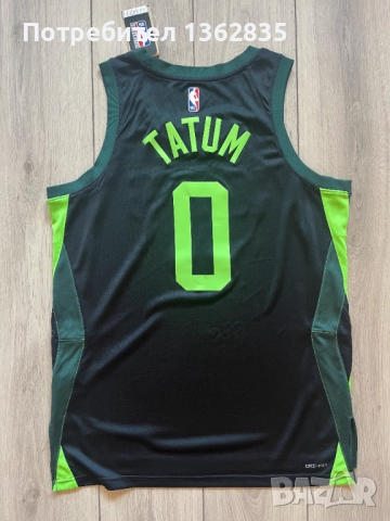 оригинален потник Nike NBA BOSTON CELTICS Jayson Tatum размер L от САЩ, снимка 6 - Фен артикули - 51603368