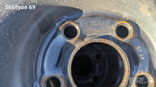 Зимни гуми Ханкок с джанти за Фолксваген Поло 2010г., снимка 4 - Гуми и джанти - 52812891