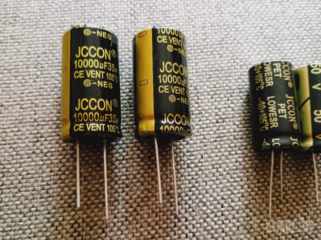 Аудио грейд кондензатори 10000uF / 4700uF, снимка 6 - Други - 47383054