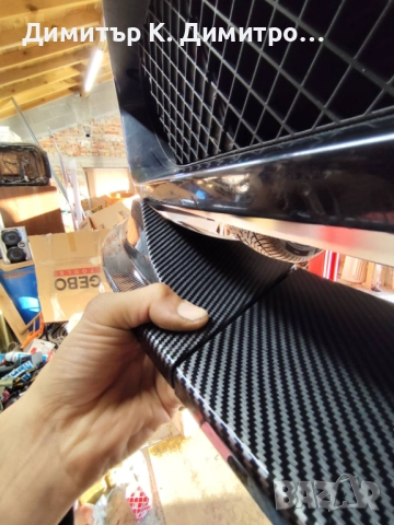 Лип сплитер за предна М5 броня на BMW E60