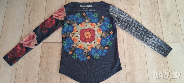 DESIGUAL Дамска блуза с дълъг ръкав-размер S/M, снимка 14 - Блузи с дълъг ръкав и пуловери - 42261057