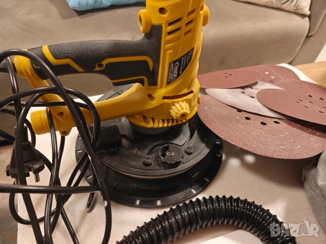 Шлайф за стени и тавани CIMEX, почти неизползван, в гаранция, снимка 3 - Други машини и части - 53192344