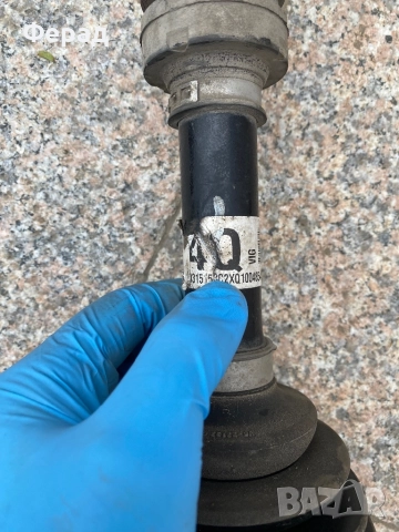 Полуоска къса нисан кашкай nissan qashqai, снимка 4 - Части - 52207986