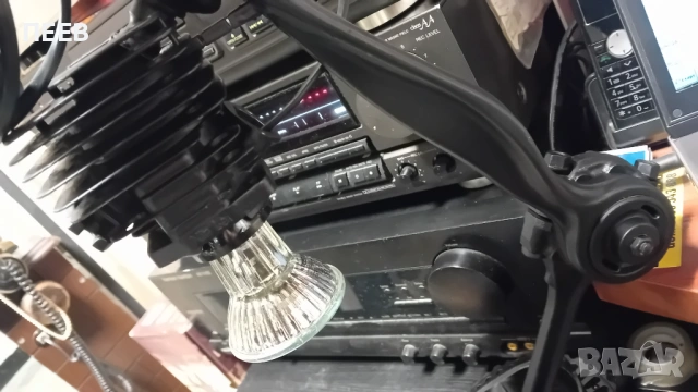 Индустриална лампа, снимка 3 - Антикварни и старинни предмети - 54333110