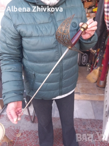 декоративна стара рапира 