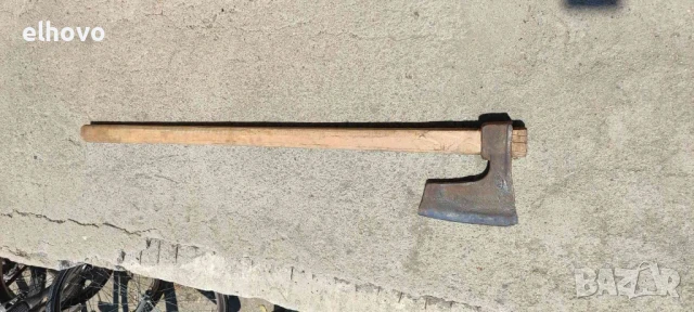Българска брадва с дълга дръжка, снимка 2 - Антикварни и старинни предмети - 50935911