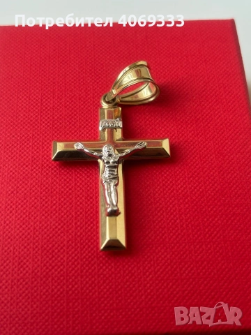 Златен кръст 14к 2.6гр 