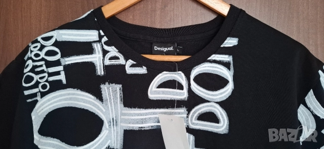 DESIGUAL НОВА Оригинална мъжка тениска-размер L, снимка 2 - Тениски - 51812639