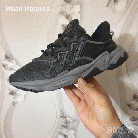 оригинални кожени маратонки ADIDAS OZWEEGO CORE BLACK номер 43 1/3, снимка 18 - Маратонки - 41497630