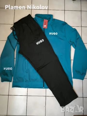 МНОГО ГОЛЕМИ екипи HUGO 5XL, 6XL, 7XL, 8XL от полиамид , снимка 4 - Спортни дрехи, екипи - 47758266
