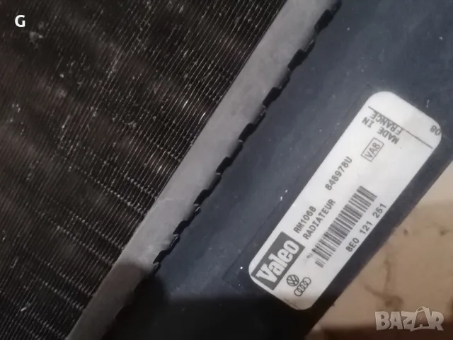 Воден Радиатор Audi A4 B6 2.0 131ks Бензин , снимка 5 - Части - 49578022