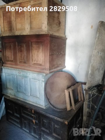 Стари таблени сандъци , снимка 2 - Други стоки за дома - 37599076