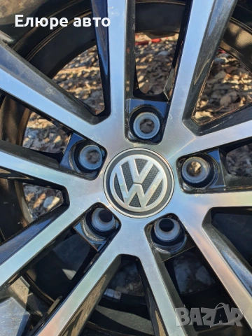 Джанти Фолксваген 5х112х7J17ет49, снимка 12 - Гуми и джанти - 54111600